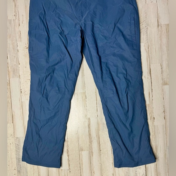 Orvis Men’s Fleece Lined Pant Stretch Nylon 38x29 Blue - Picture 4 of 11